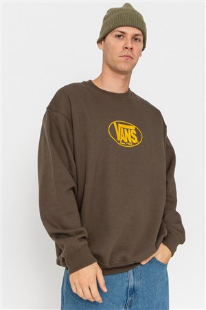 Vans Classic Oval Crew Erkek Sweatshirt