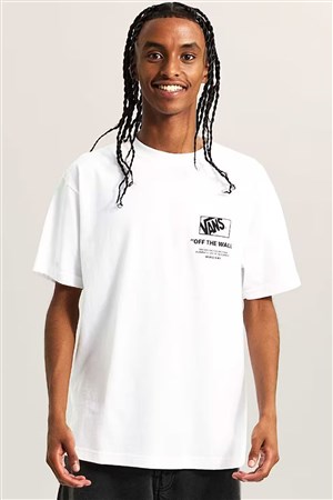 Vans Stacked Erkek Tişört VN000PEWWHT1