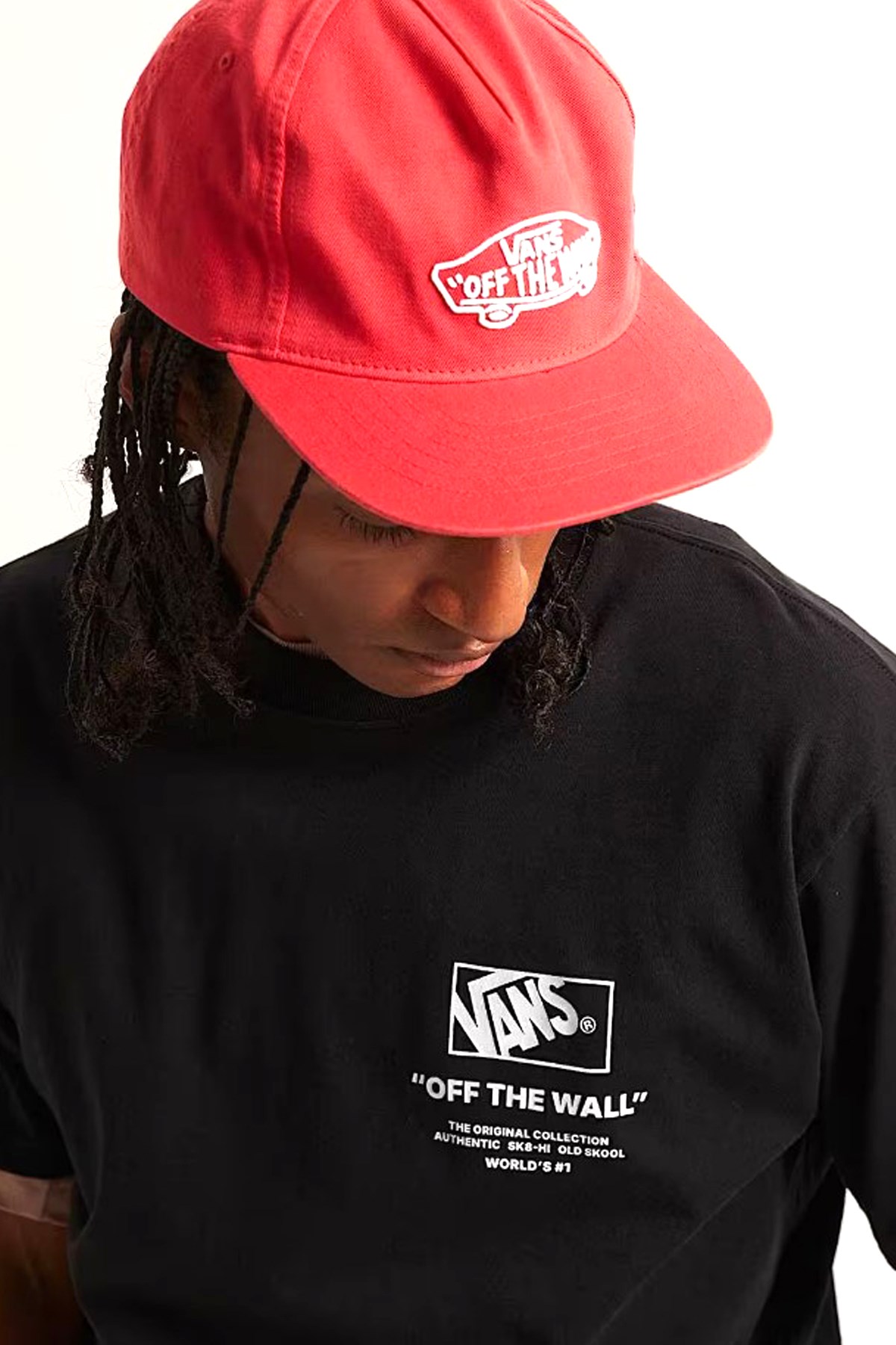 Vans Stacked Erkek Tişört VN000PEWY281 Siyah