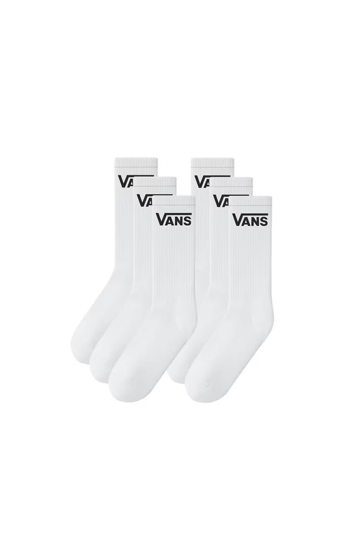 Vans Classic Crew Unisex Çorap VN000QCBWHT1 Beyaz