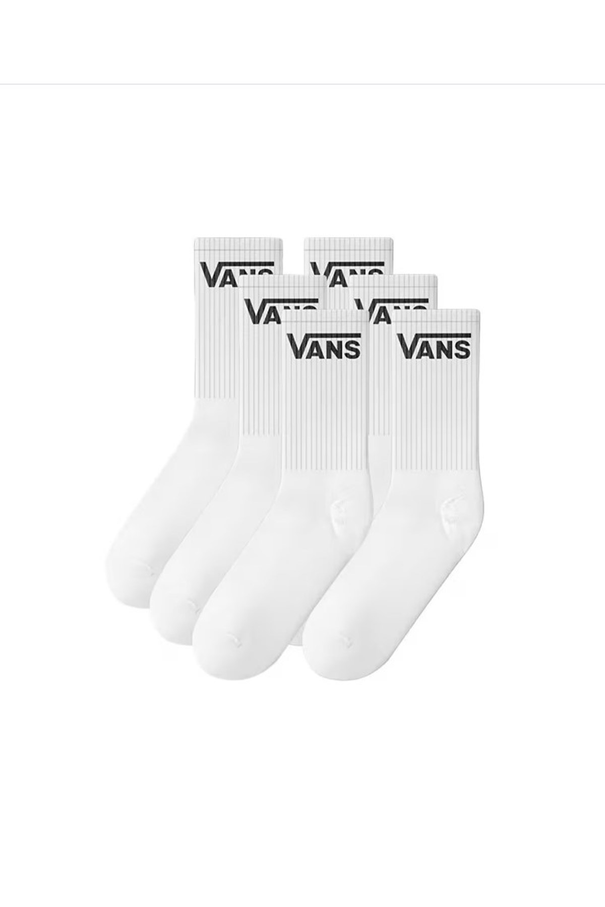 Vans Classic Half Unisex Çorap VN000QCCWHT1 Beyaz