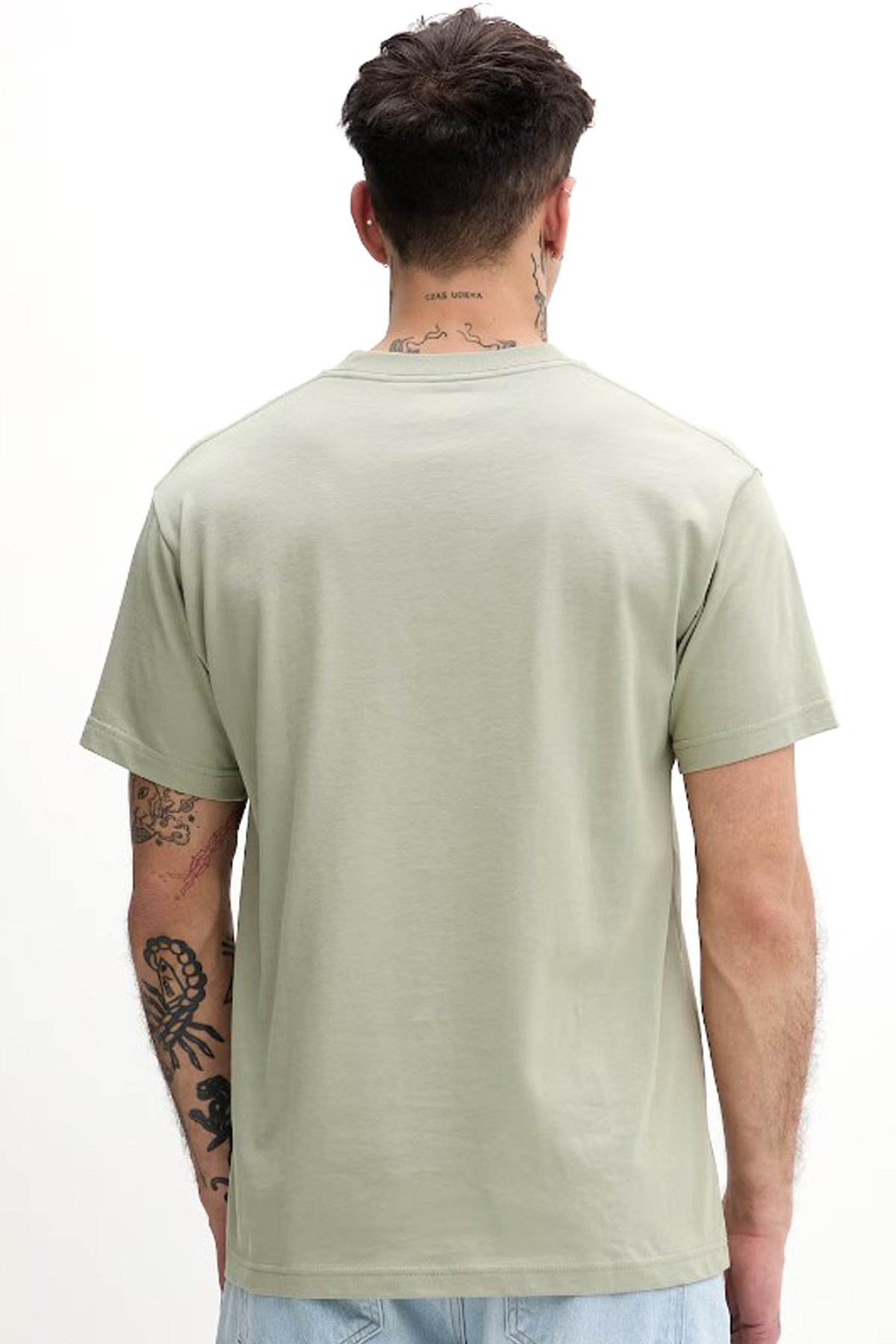 Vans Left Chest Erkek Tişört VN000R9XFSG1 Gri