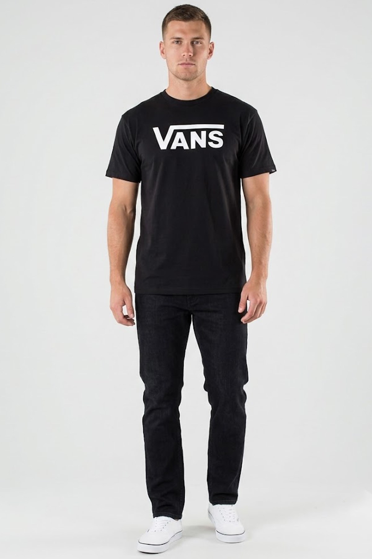 Vans Classic Erkek Tişört VN000RA1BLK1 Siyah