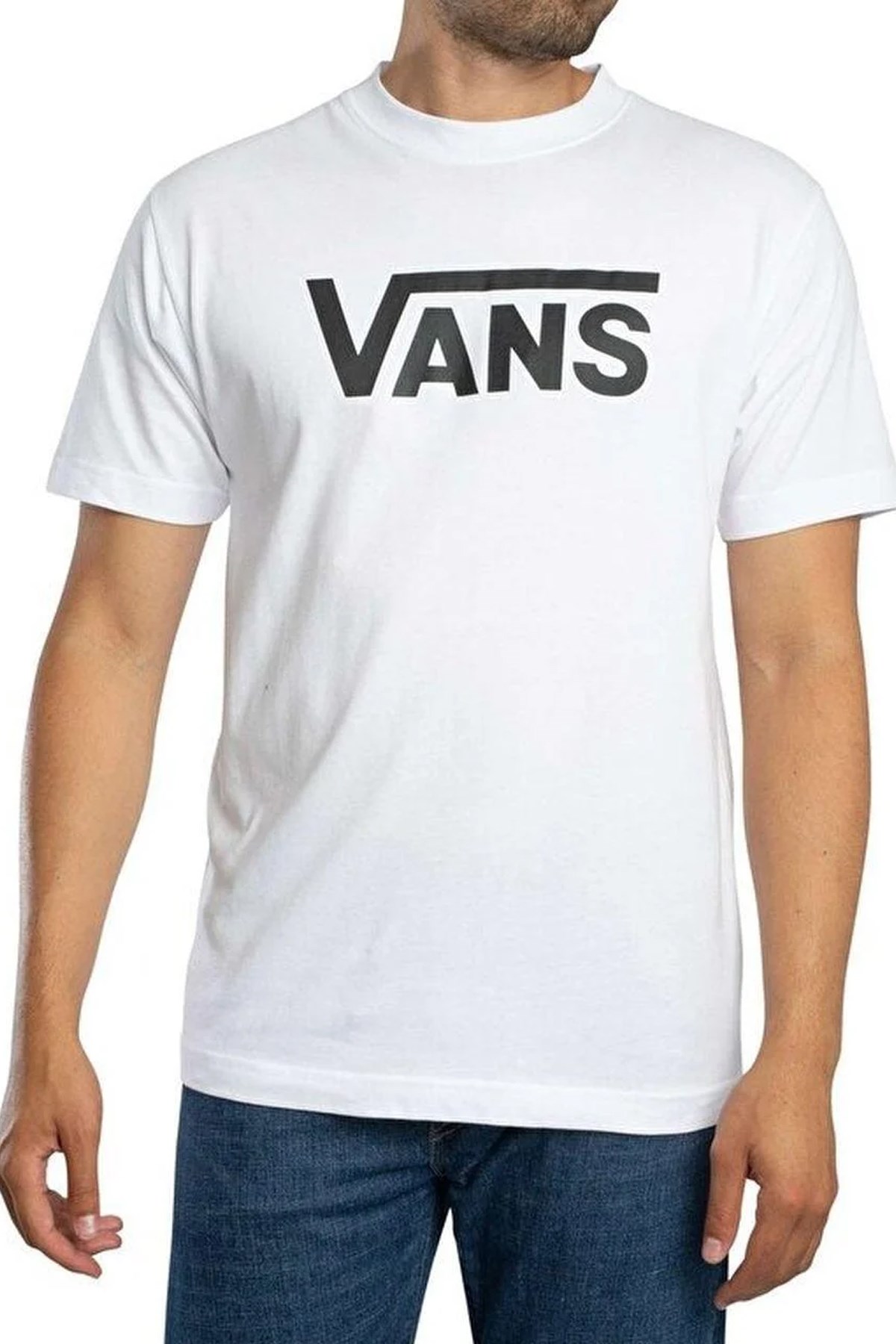 Vans Classic Erkek Tişört VN000RA1WHT1 Beyaz