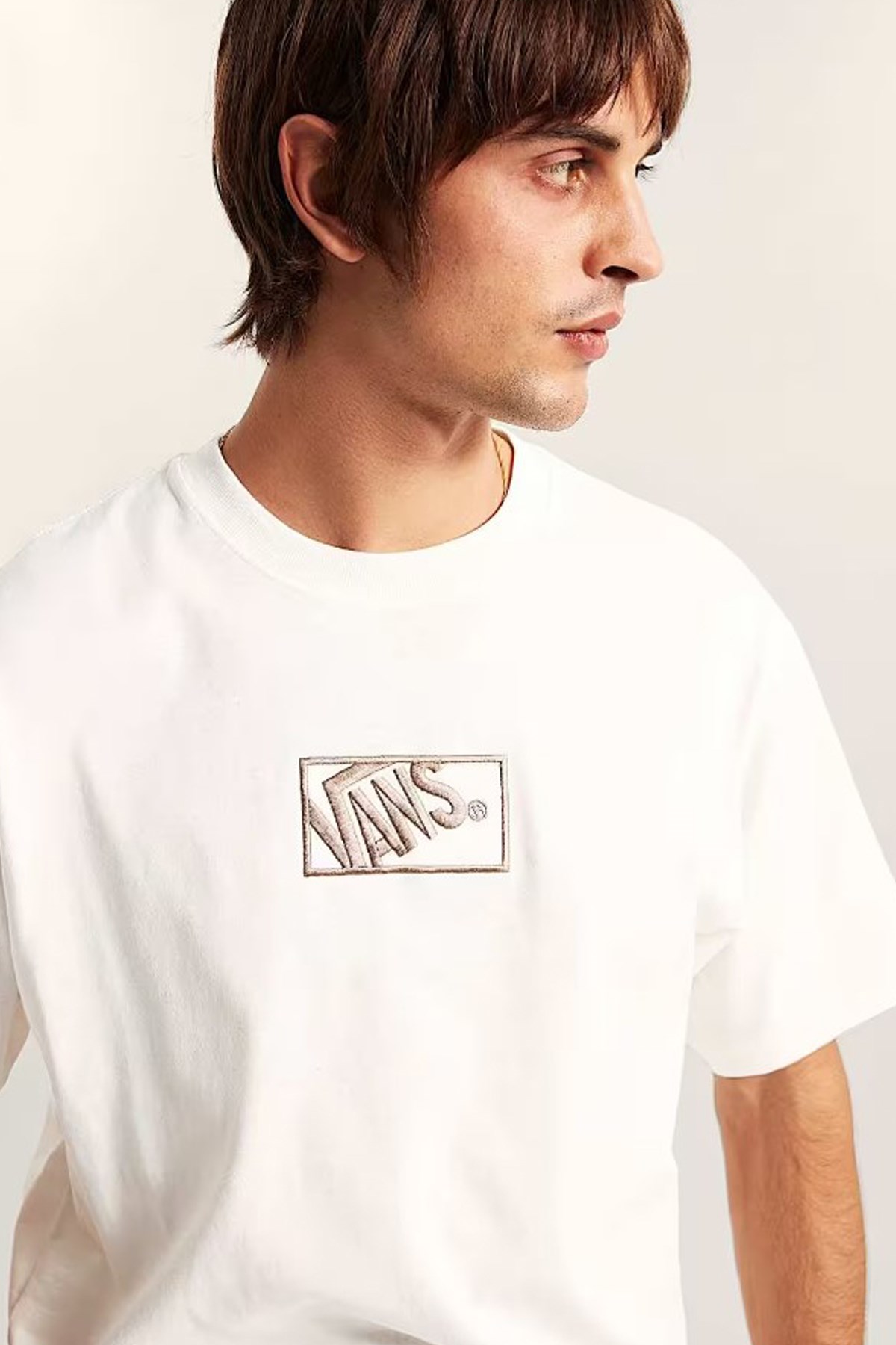 Vans Blocked Box Erkek Tişört VN000RAPC9F1 Beyaz
