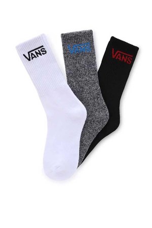 Vans Crew Erkek 3'Lü  Çorap VN000TL5WTM1 Beyaz