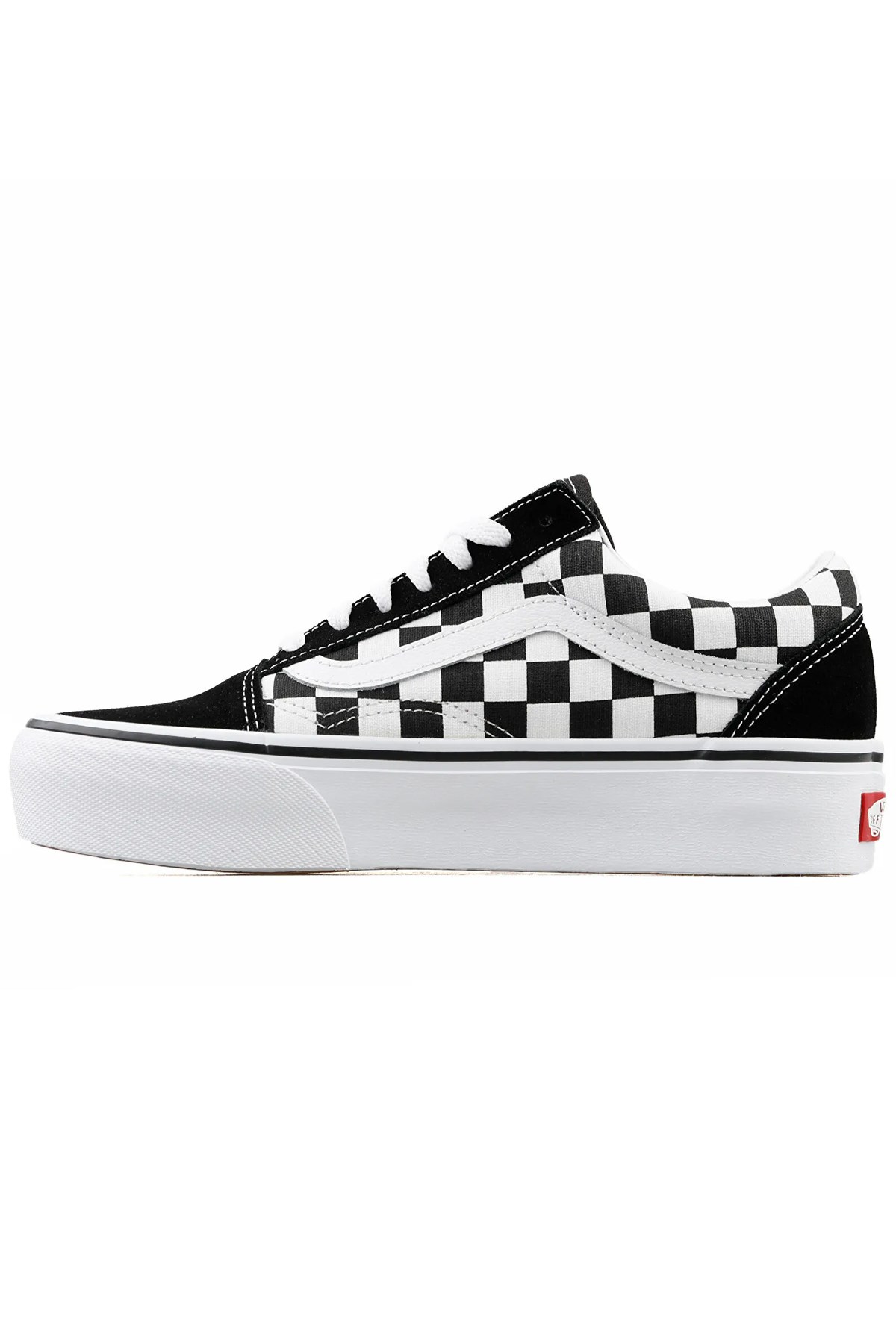 Vans Old Skool Plat Unisex Sneaker VN0A3B3UHRK1 Siyah