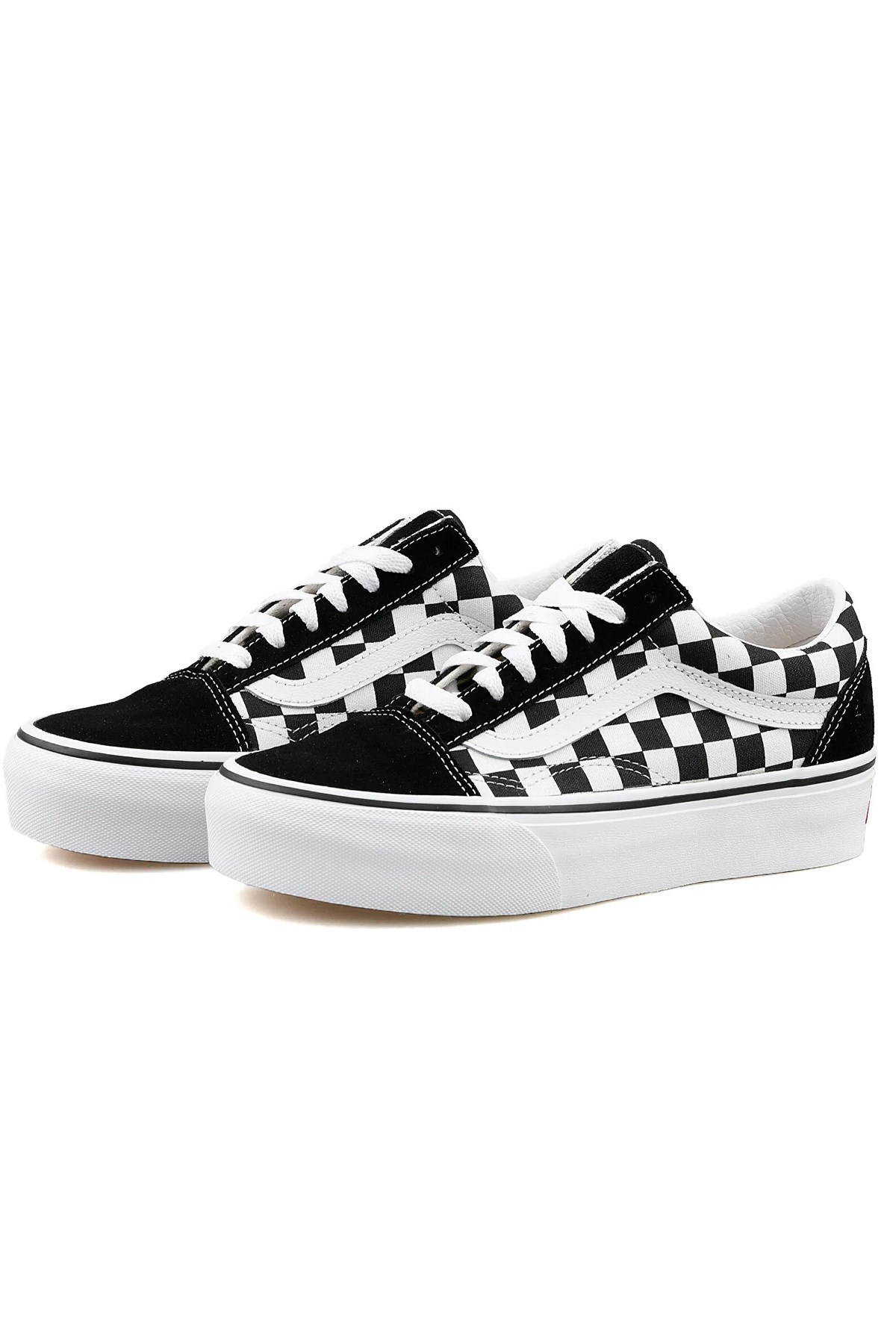Vans Old Skool Plat Unisex Sneaker VN0A3B3UHRK1 Siyah