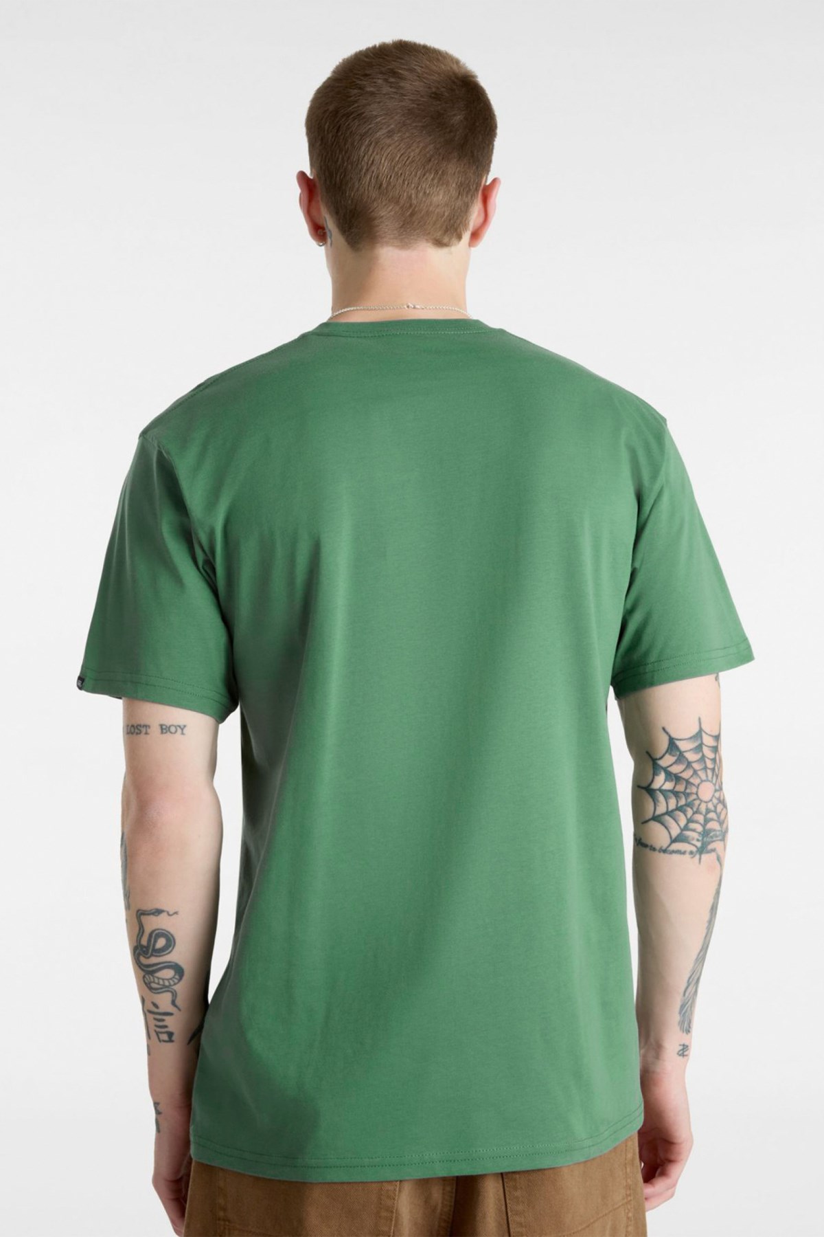 Vans Left Chest Logo Tee Erkek Tişört Vn0A3Czebr11 Yeşil