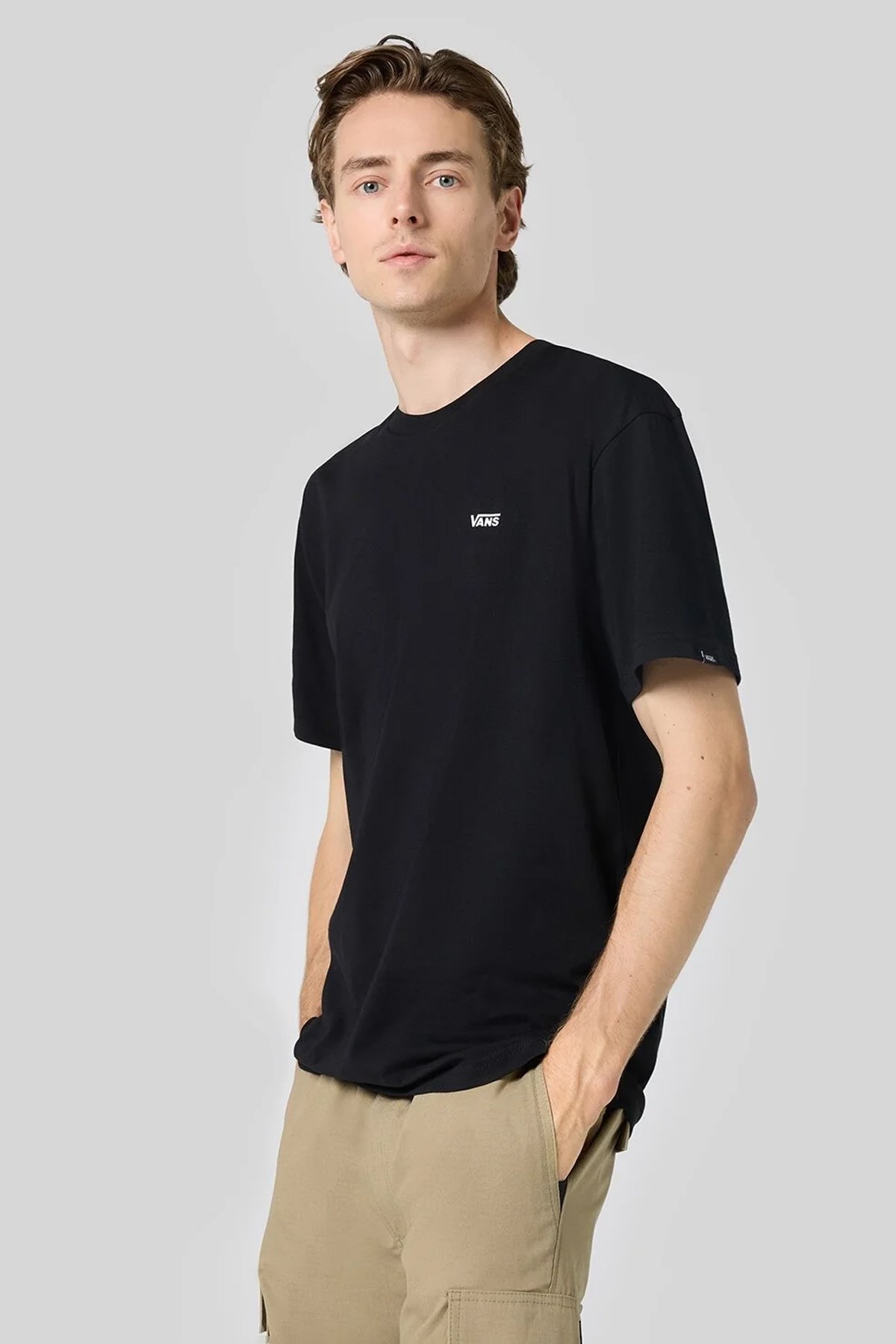 Vans Left Chest Logo Tee Erkek Tişört Vn0A3Czey281 Siyah