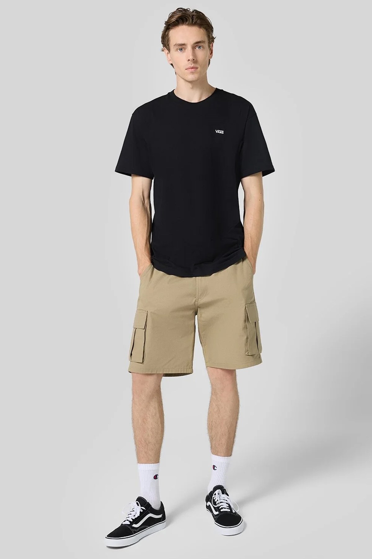 Vans Left Chest Logo Tee Erkek Tişört Vn0A3Czey281 Siyah