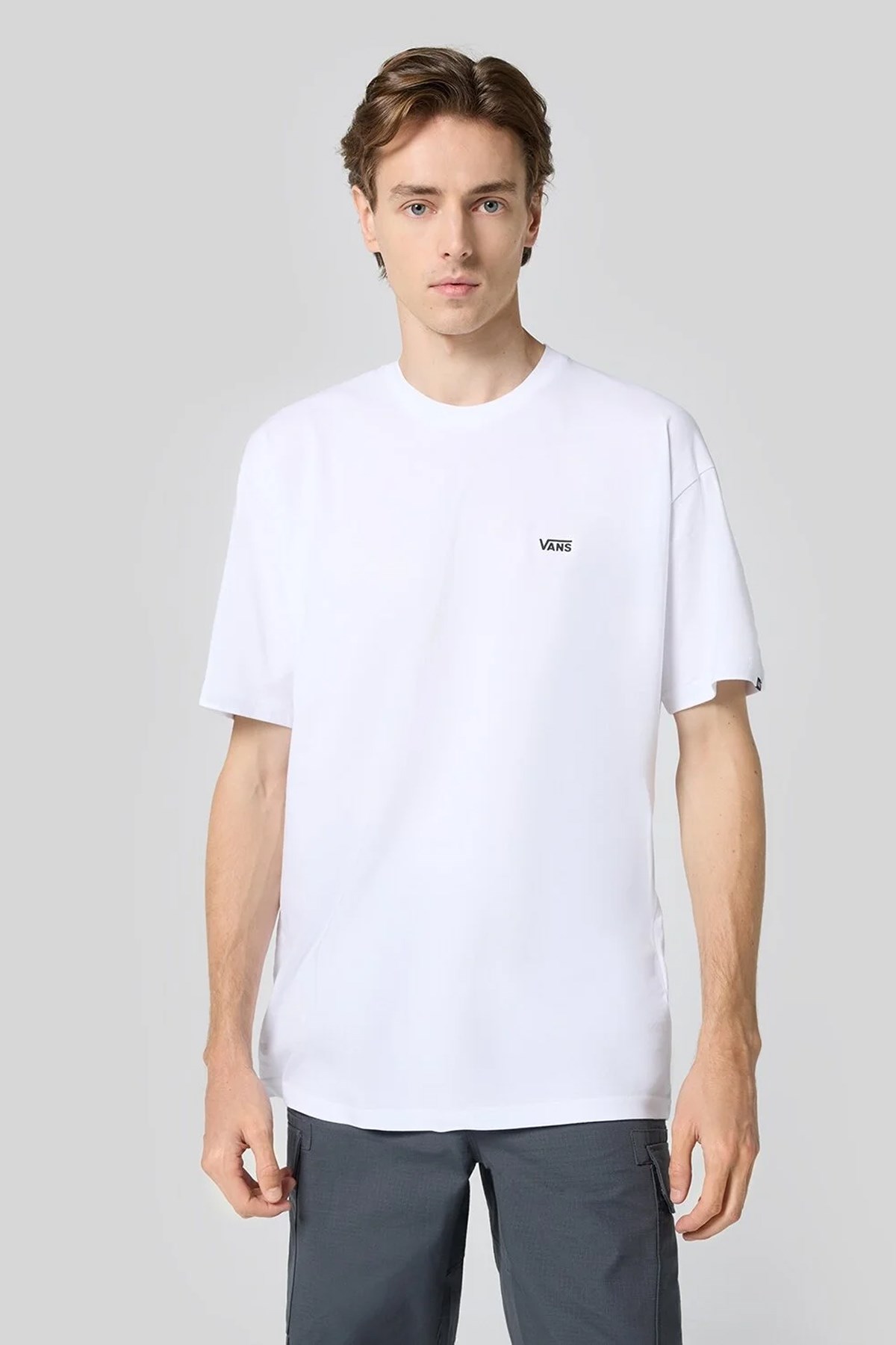 Vans Left Chest Logo Tee Erkek Tişört Vn0A3Czeyb21 Beyaz