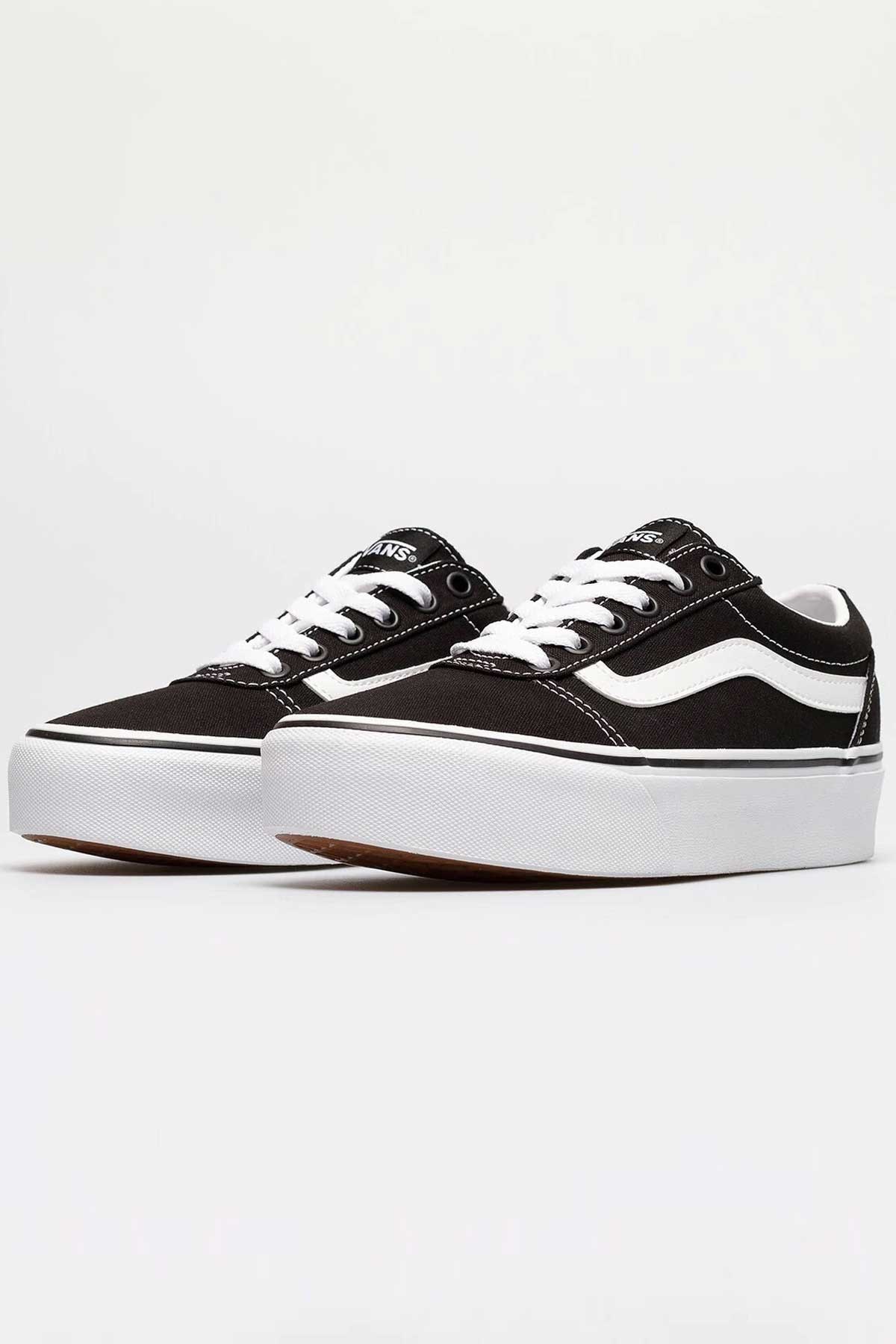 Vans Ward Platform Kadın Ayakkabı VN0A3TLC1871 Siyah