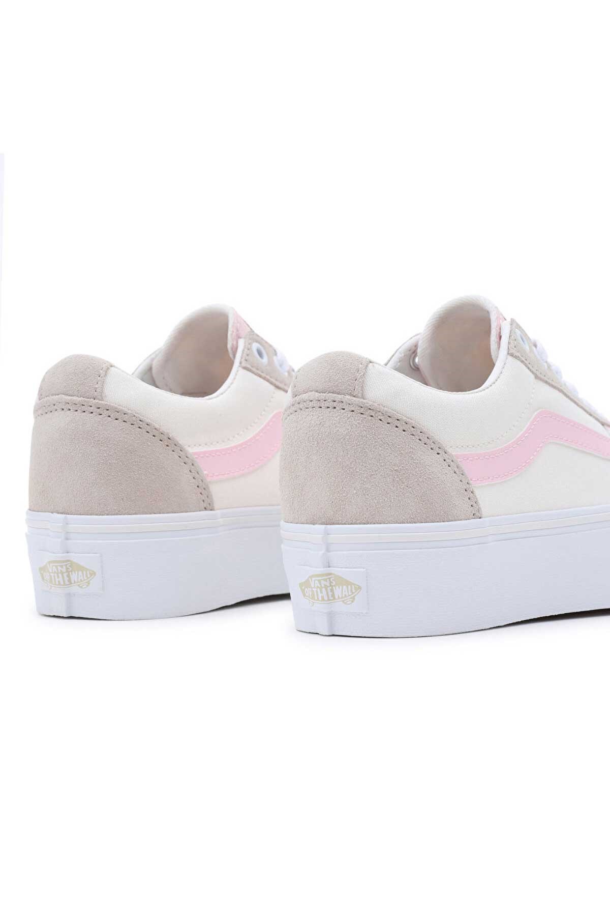 Vans Ward Platform Kadın Ayakkabı VN0A3TLCBEI1 Bej
