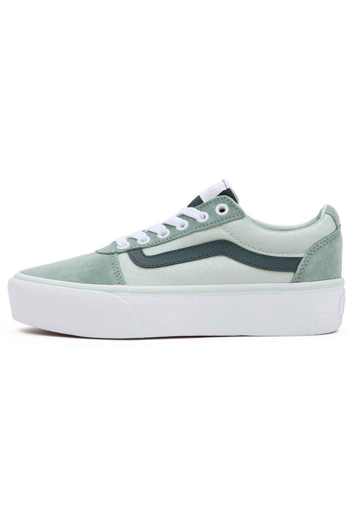 Vans Wm Ward Platform Kadın Ayakkabı VN0A3TLCBHJ1 Yeşil