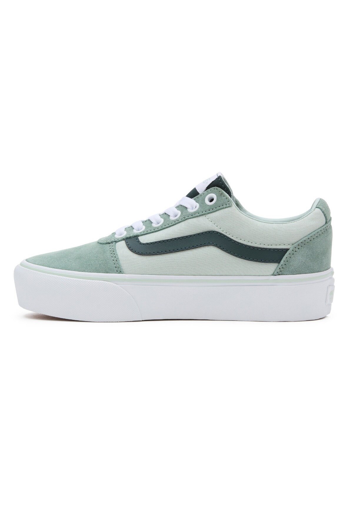 Vans Wm Ward Platform Kadın Ayakkabı VN0A3TLCBHJ1 Yeşil