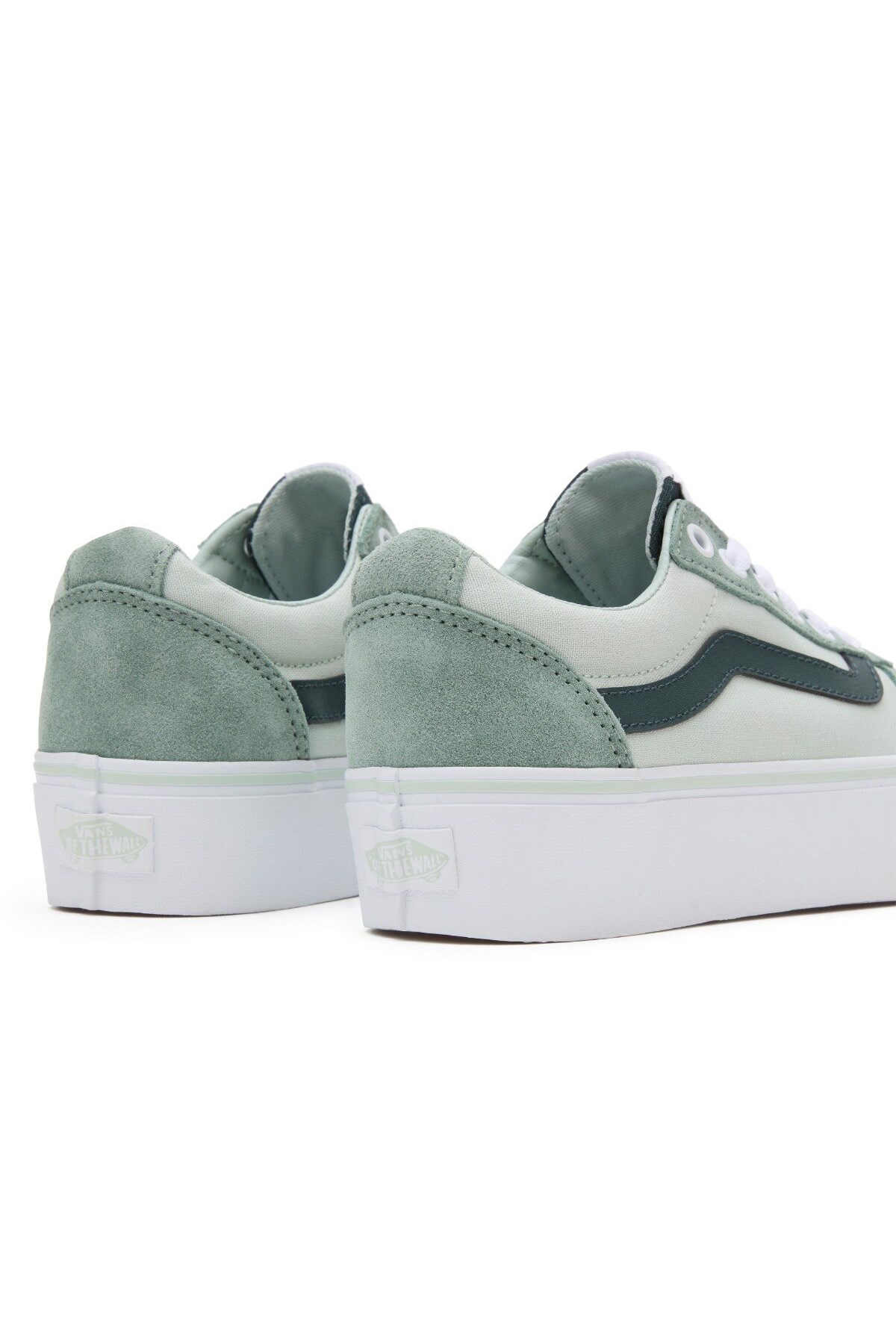 Vans Wm Ward Platform Kadın Ayakkabı VN0A3TLCBHJ1 Yeşil