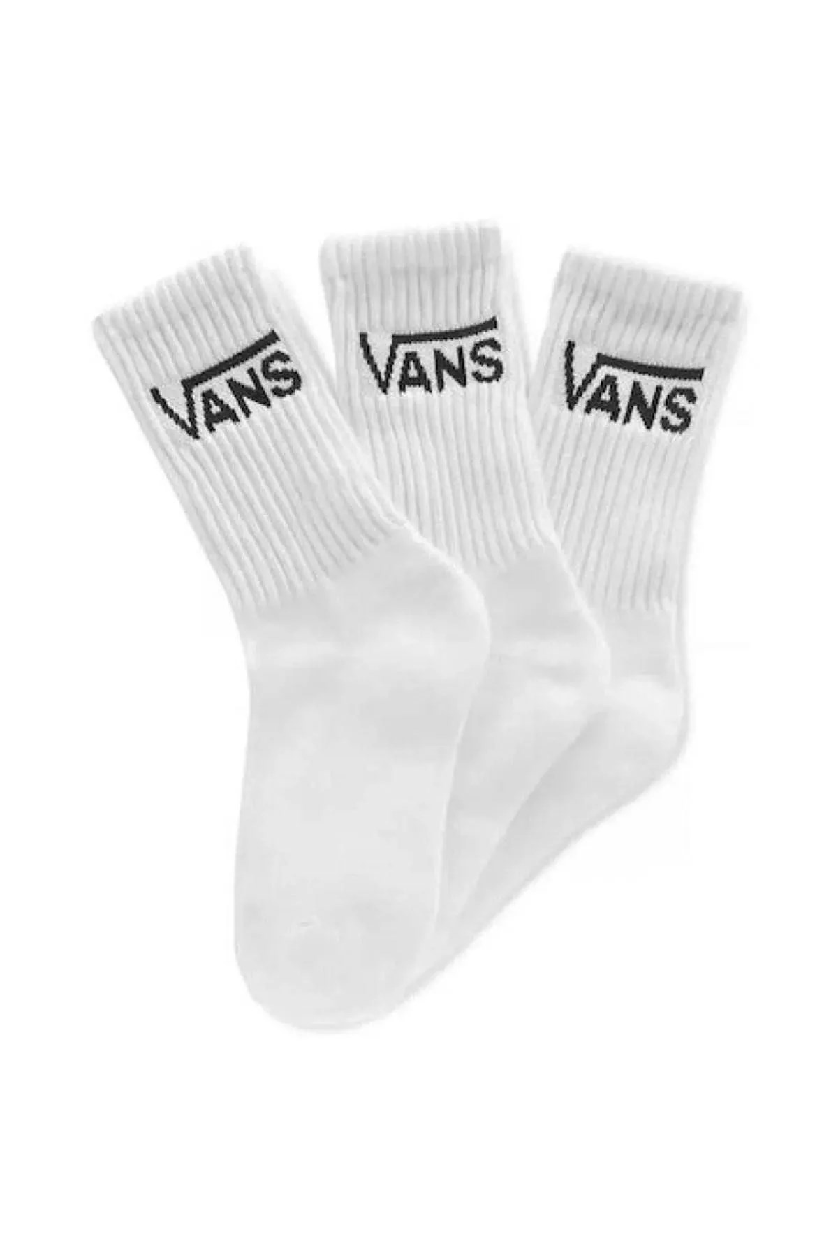 Vans Wm Classic Crew Kadın Çorap VN0A4MYXYB21 Beyaz