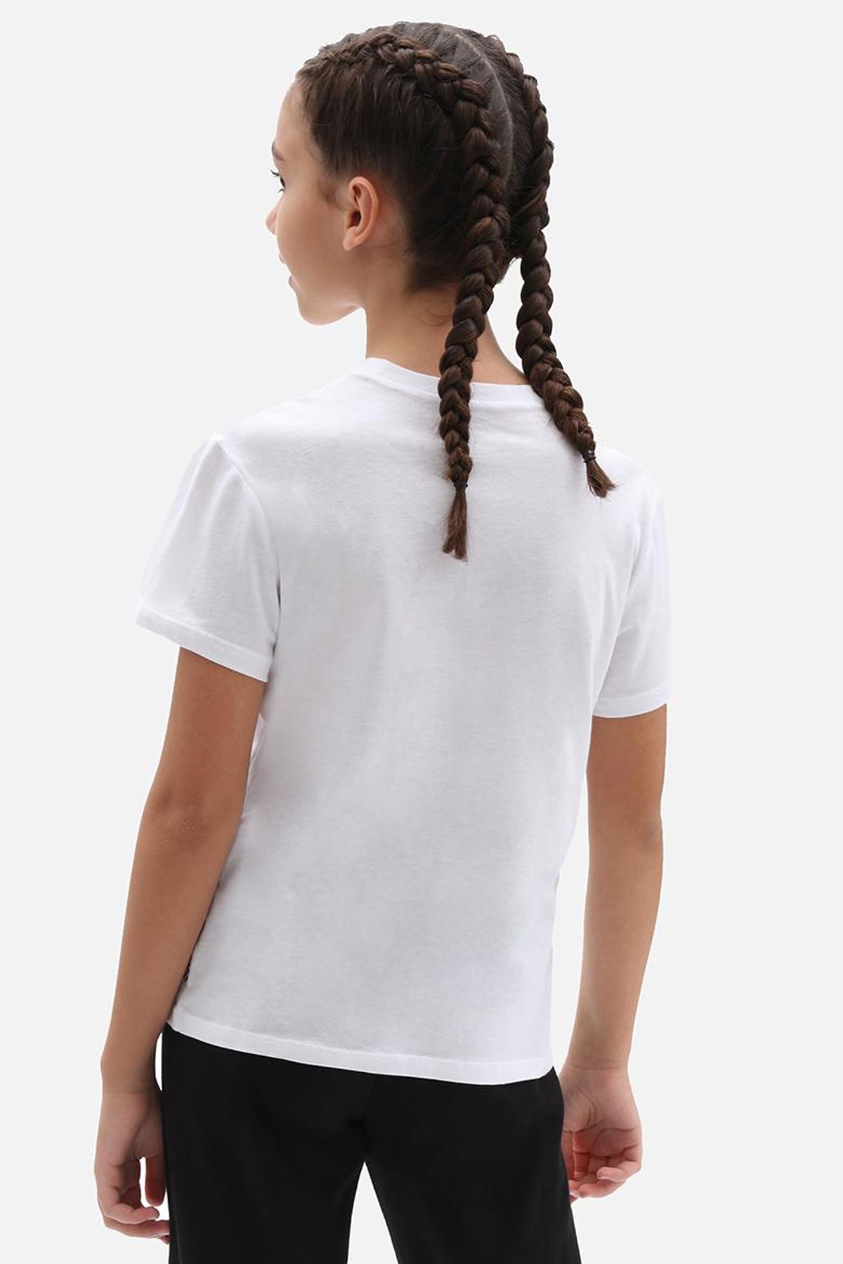 Vans Gr Flying V Crew Girls Çocuk Tişört VN0A53P2WHT1 Beyaz