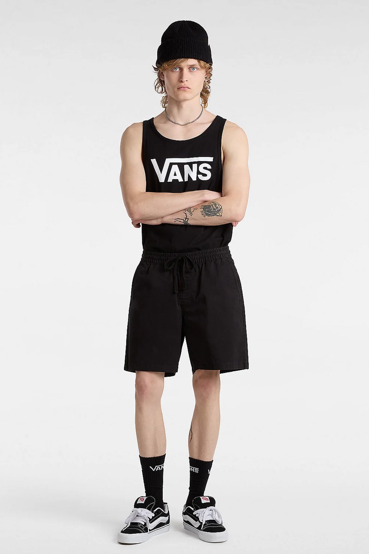 Vans Range Relaxed Elastic Short Erkek Şort Vn0A5Fkdblk1 Siyah
