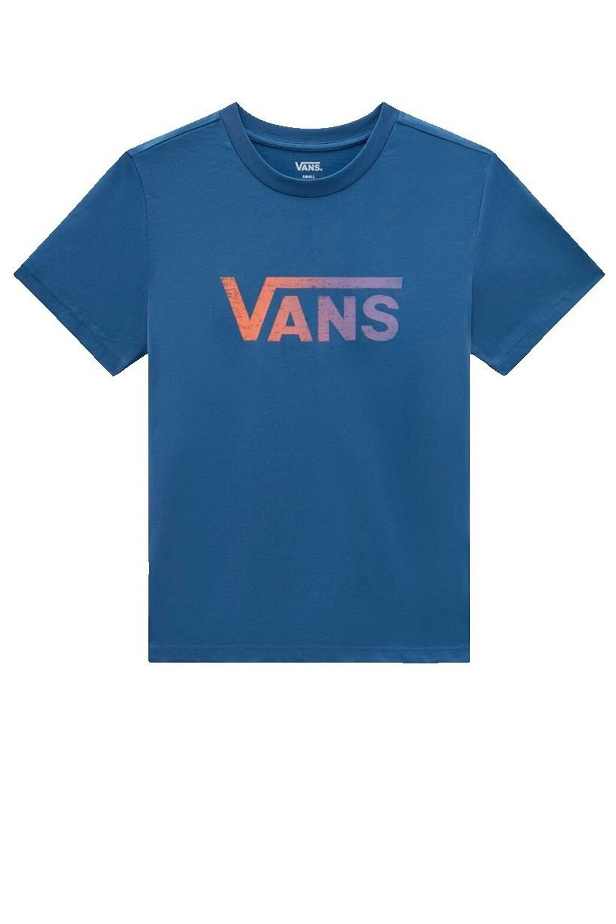 Vans Wm Drop V Ss Crew-B Kadın Tişört VN0A5HNMC451 Mavi