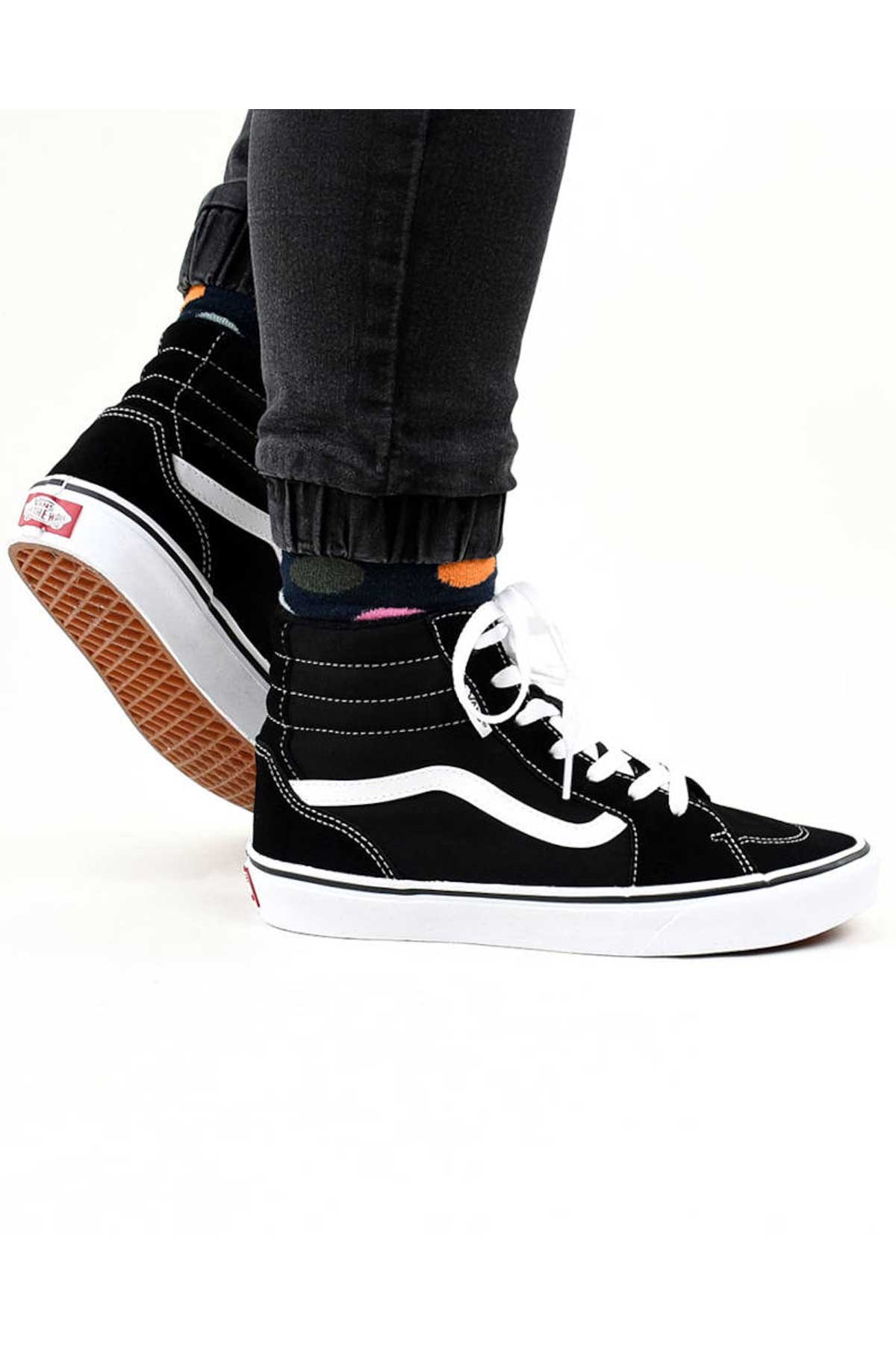 Vans Filmore Hi Kadın Ayakkabı VN0A5HZDIJU1 Siyah