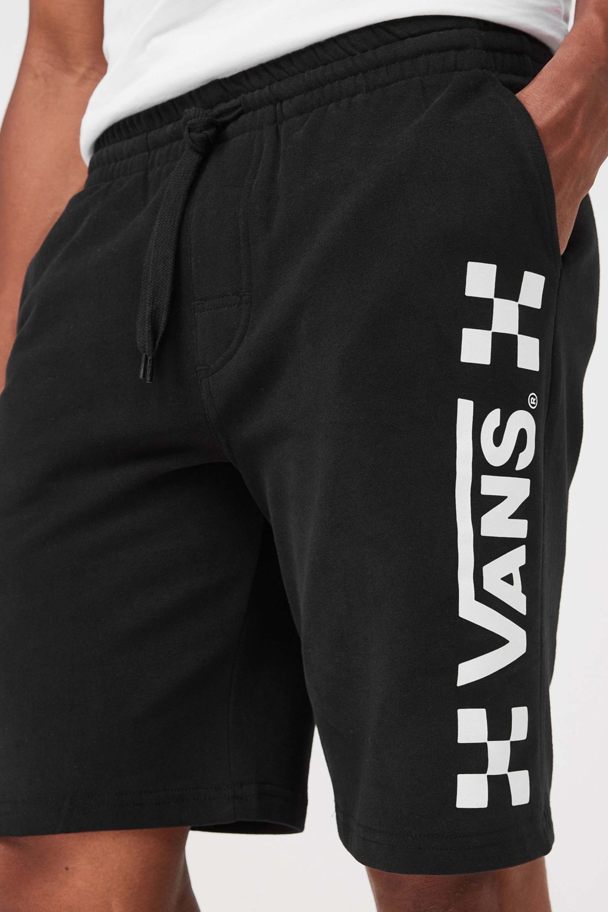 Vans Drop V Checked Erkek Şort VN0A7S2VBLK1 Siyah