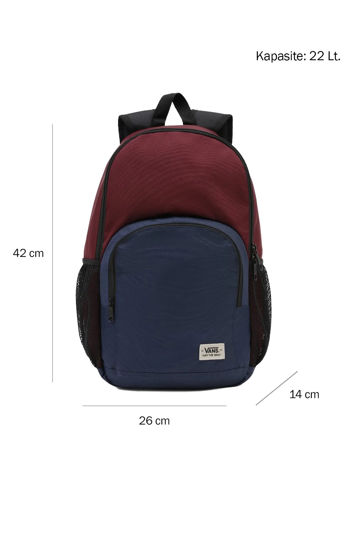 Vans Alumni Unisex Sırt Çantası VN0A7UDS8AA1 Kırmızı
