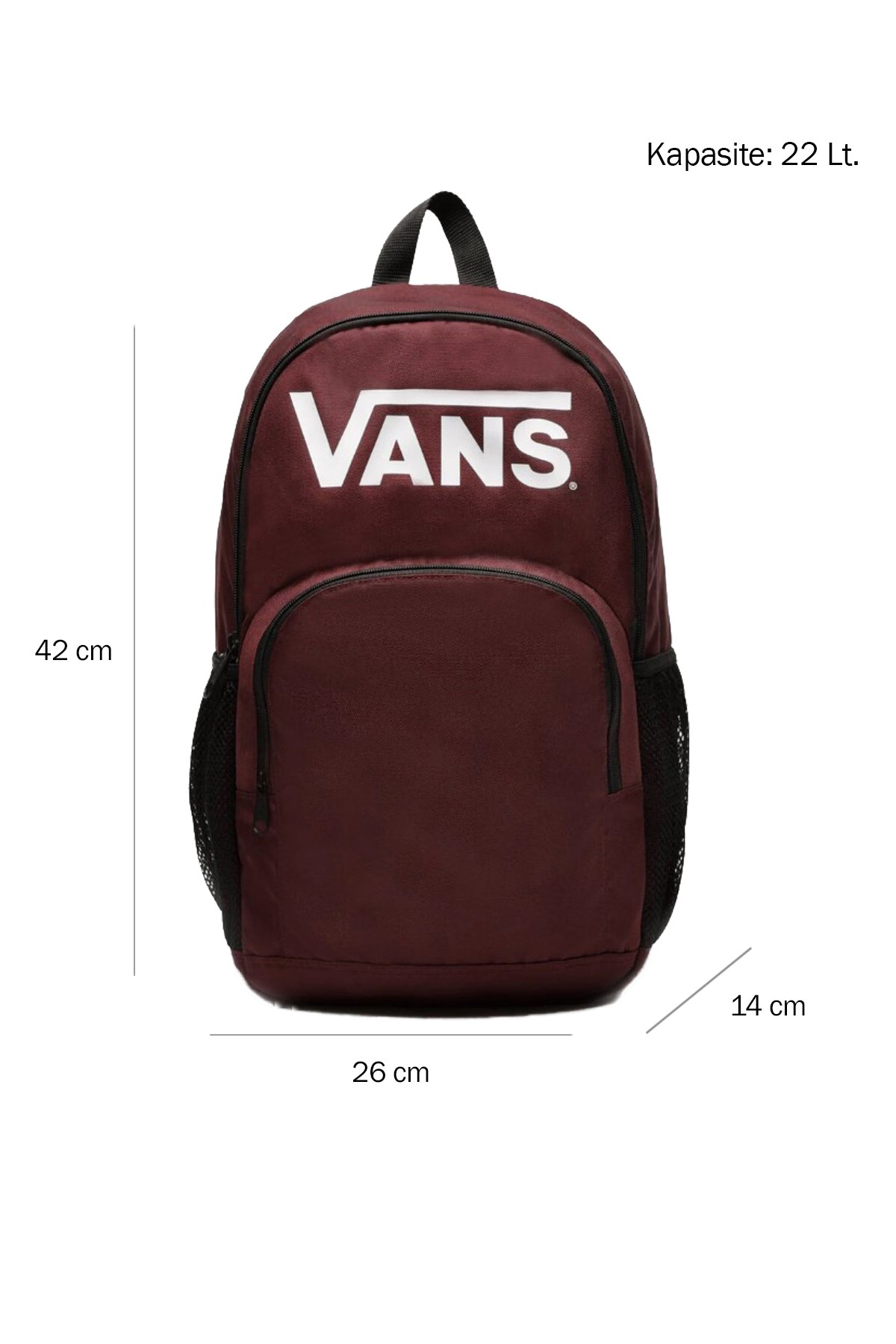 Vans Alumni Unisex Sırt Çantası VN0A7UDSK1O1 Kırmızı