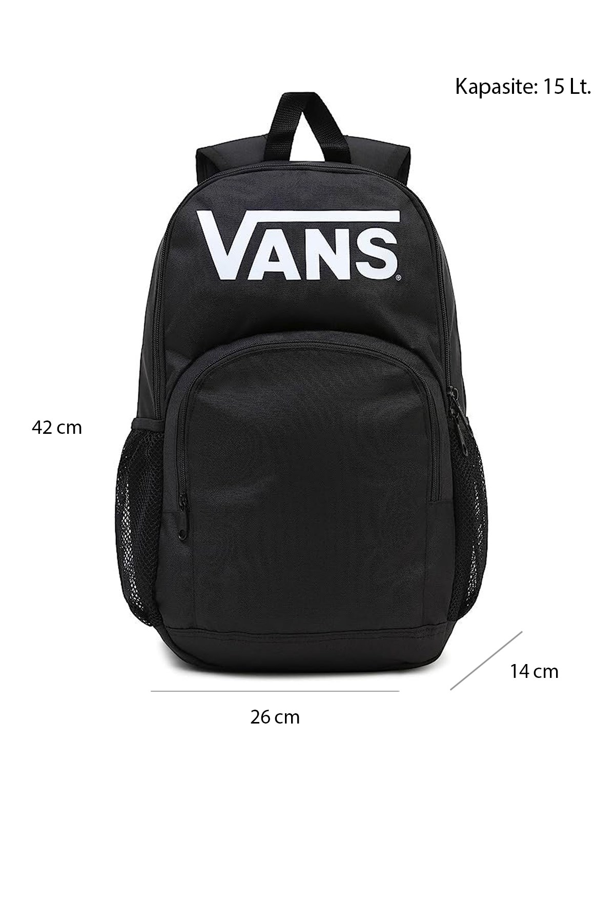 Vans Alumni Pack 5 Unisex Sırt Çantası VN0A7UDTHU01 Siyah