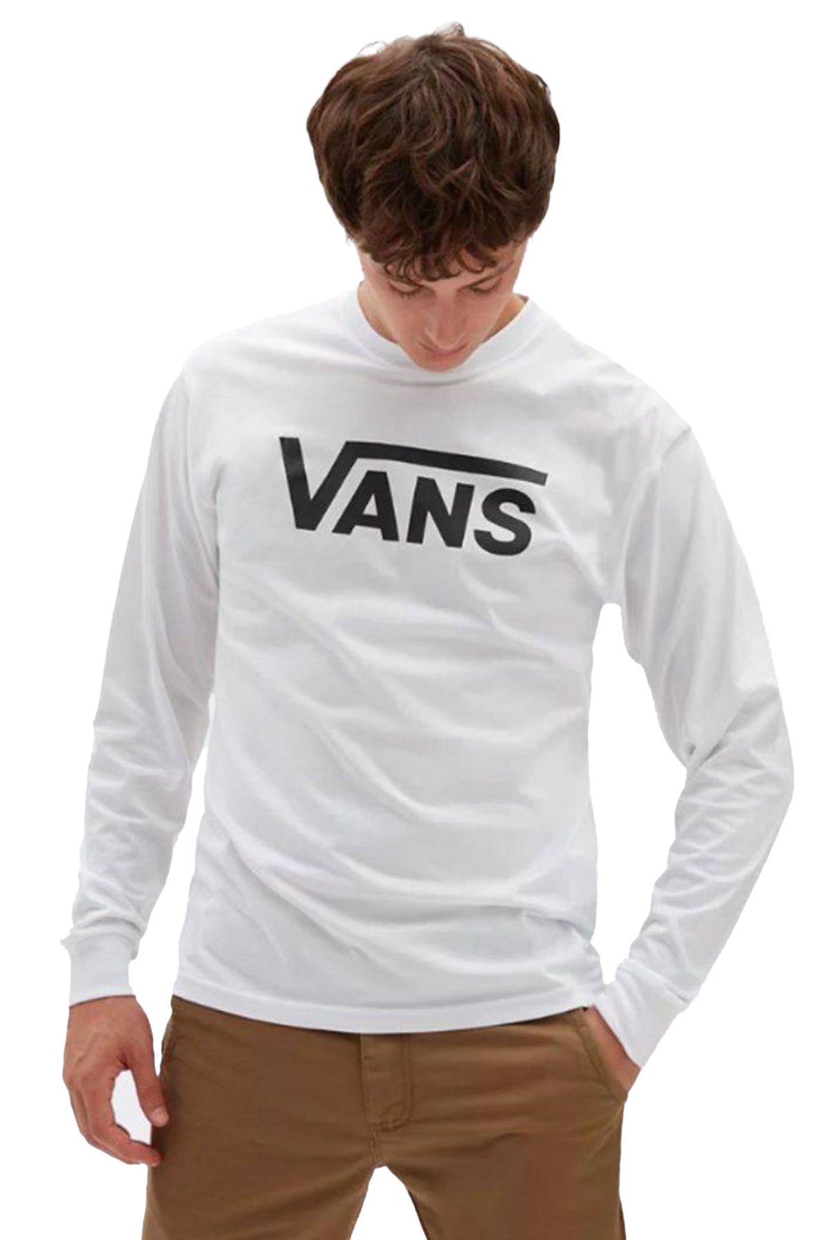 Vans Classic Vans Erkek Tişört VN0A7UECYB21 Beyaz