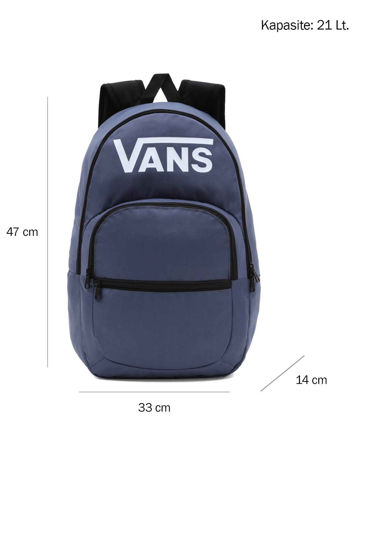 Vans Ranged 2 Kadın Sırt Çantası VN0A7UFNAHU1 Mavi