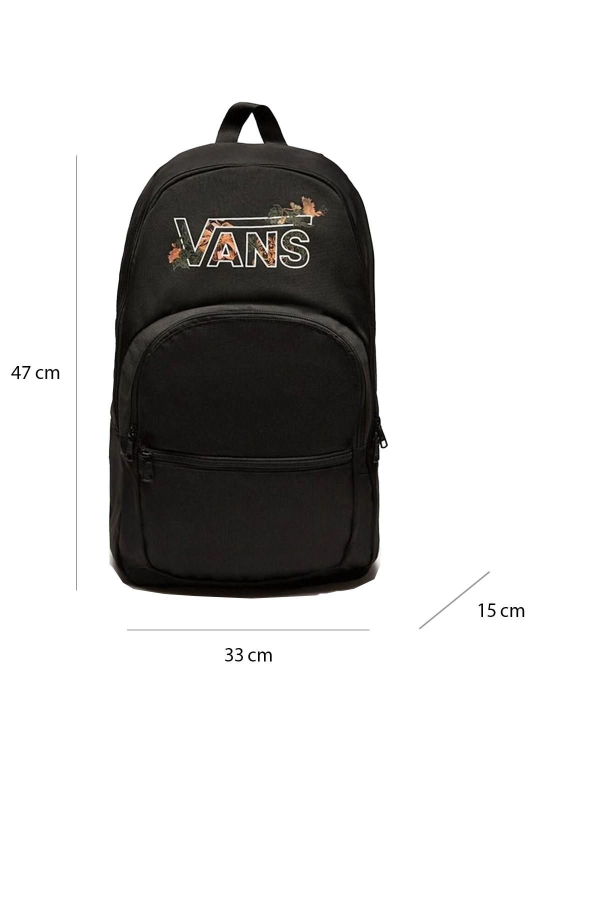 Vans Ranged 2 Kadın Sırt Çantası VN0A7UFNIY61 Siyah