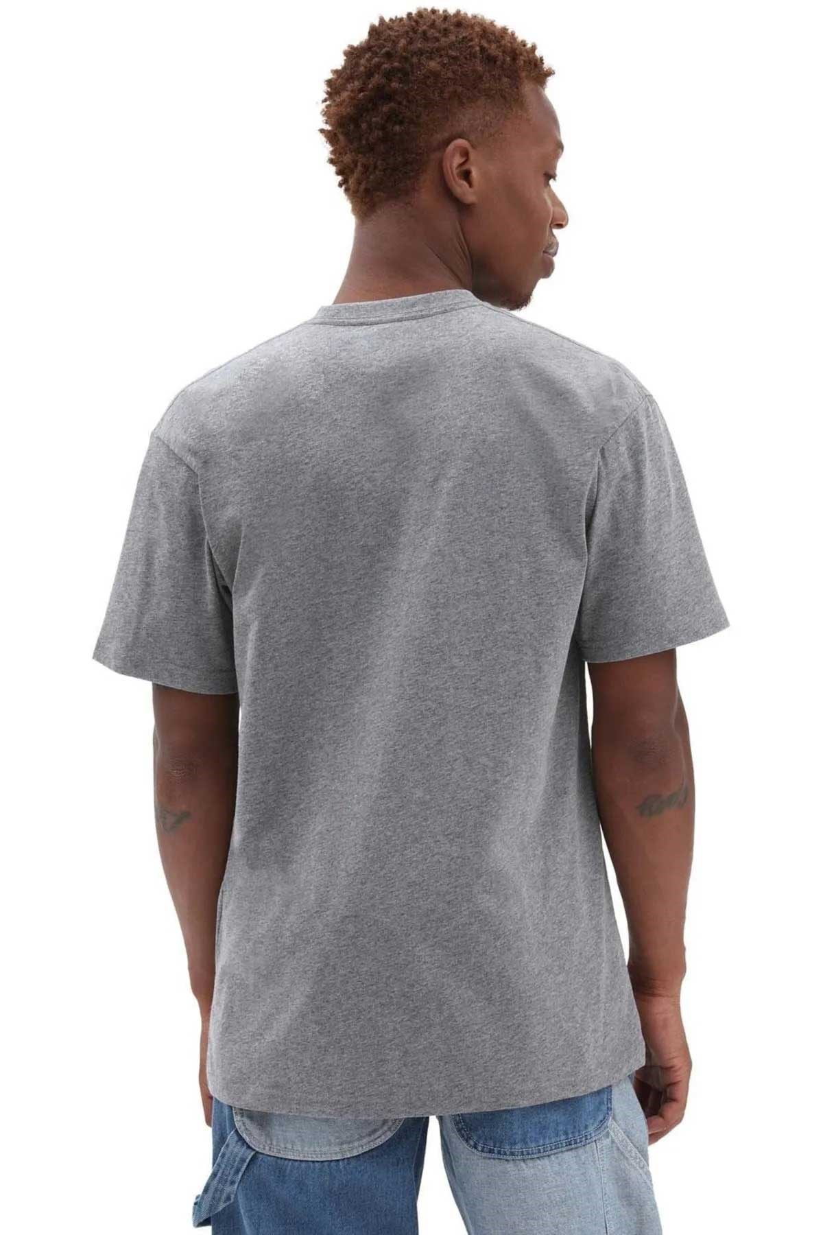 Vans Mini Script Erkek Tişört VN0A7Y3SYR21 Gri