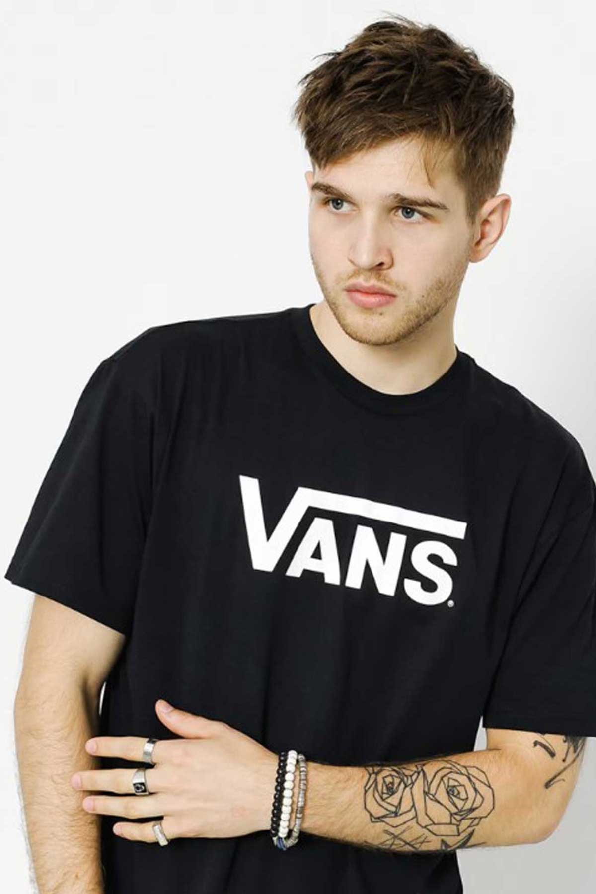 Vans Classic Erkek Tişört VN0A7Y46Y281 Siyah