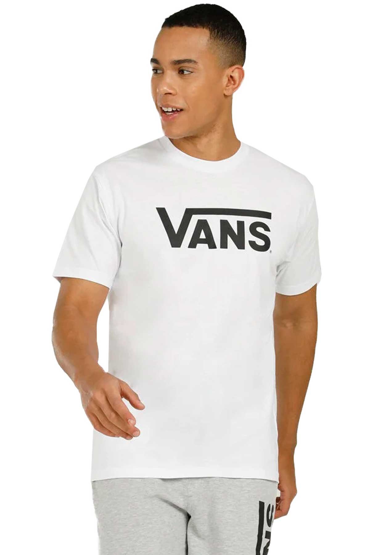 Vans Classic Erkek Tişört VN0A7Y46YB21 Beyaz