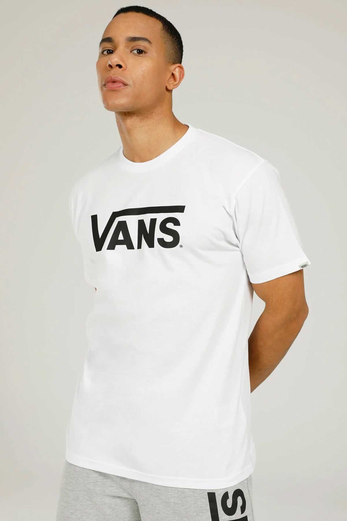Vans Classic Erkek Tişört VN0A7Y46YB21 Beyaz