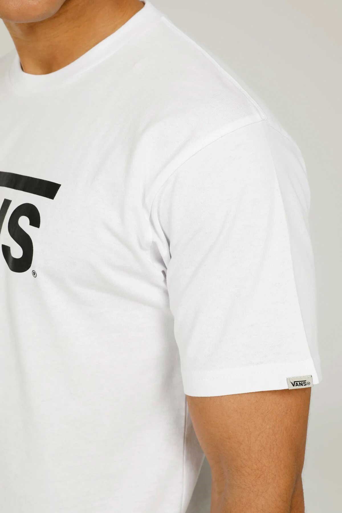 Vans Classic Erkek Tişört VN0A7Y46YB21 Beyaz