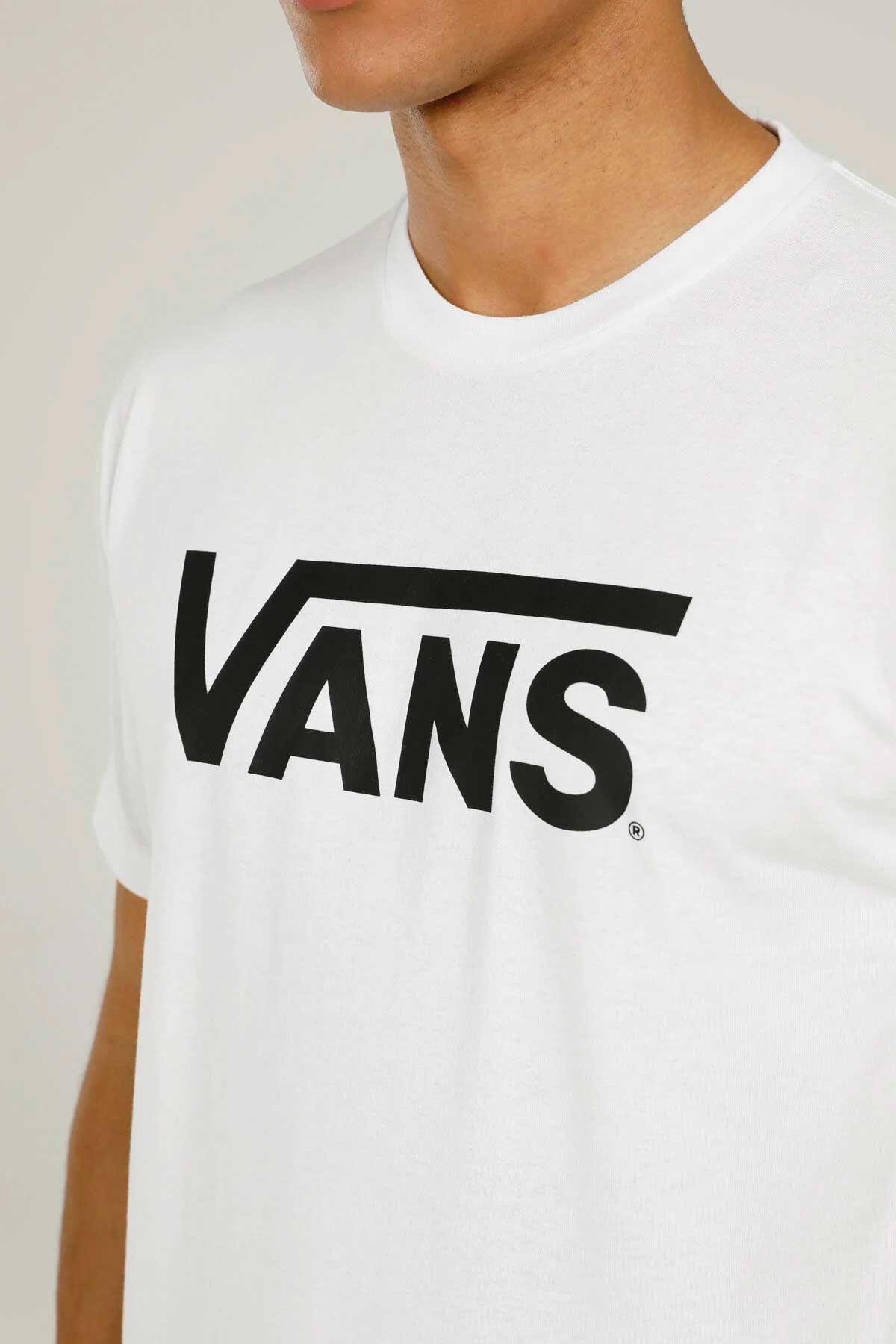 Vans Classic Erkek Tişört VN0A7Y46YB21 Beyaz