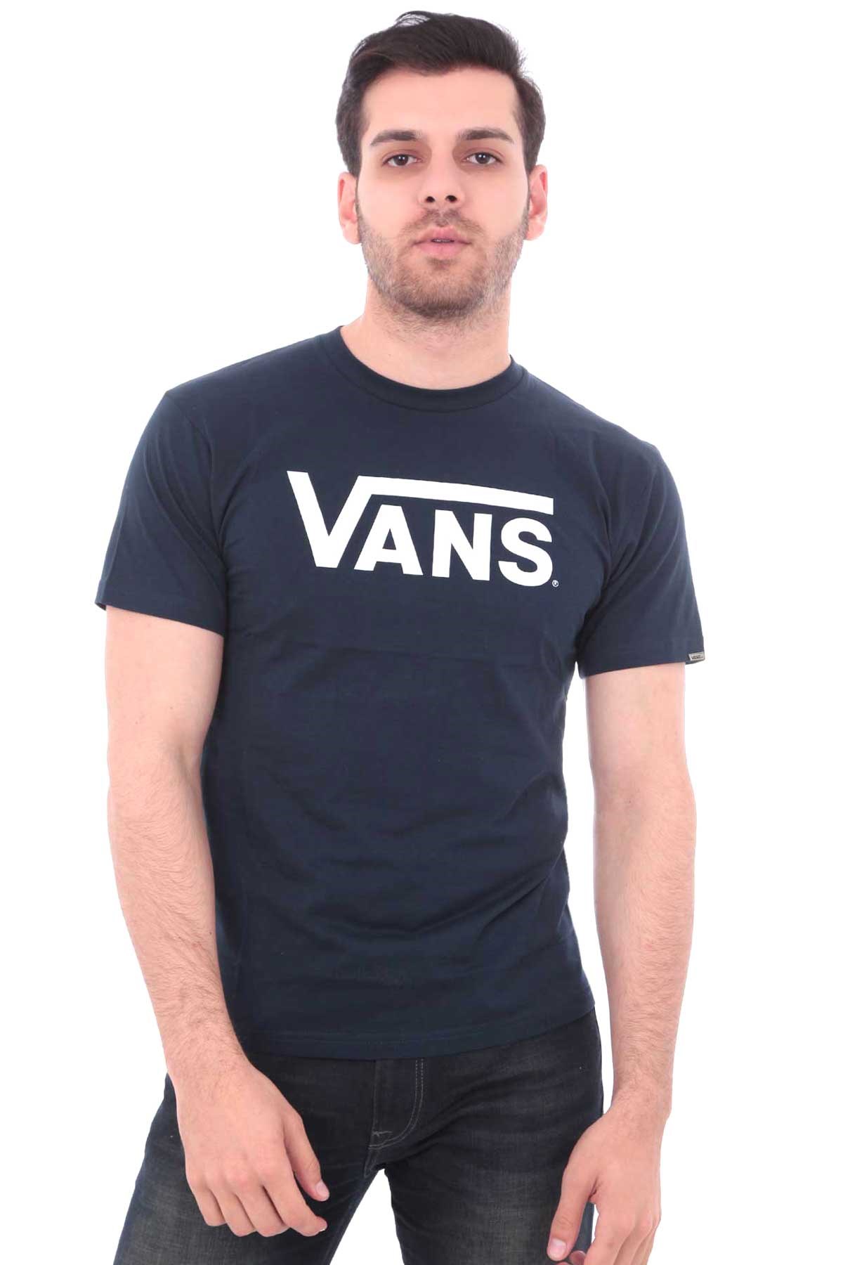 Vans Classic Erkek Tişört VN0A7Y46Z2X1 Mavi
