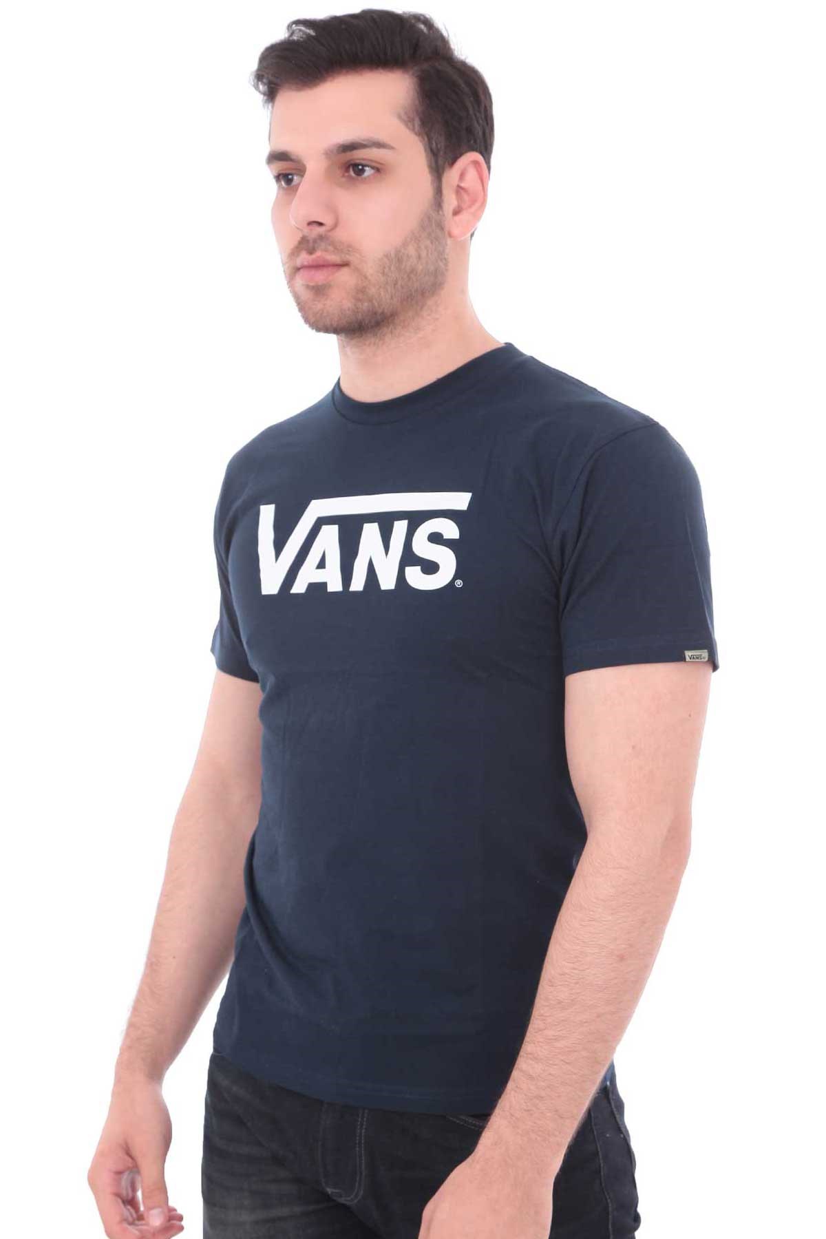 Vans Classic Erkek Tişört VN0A7Y46Z2X1 Mavi