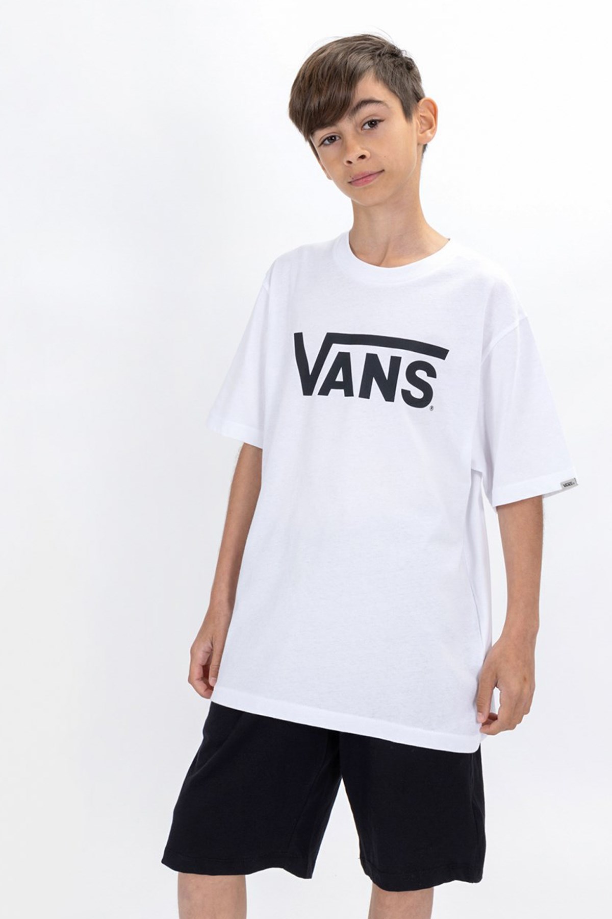 Vans Classic Vans-B Çocuk Tişört VN0A7Y47YB21 Beyaz