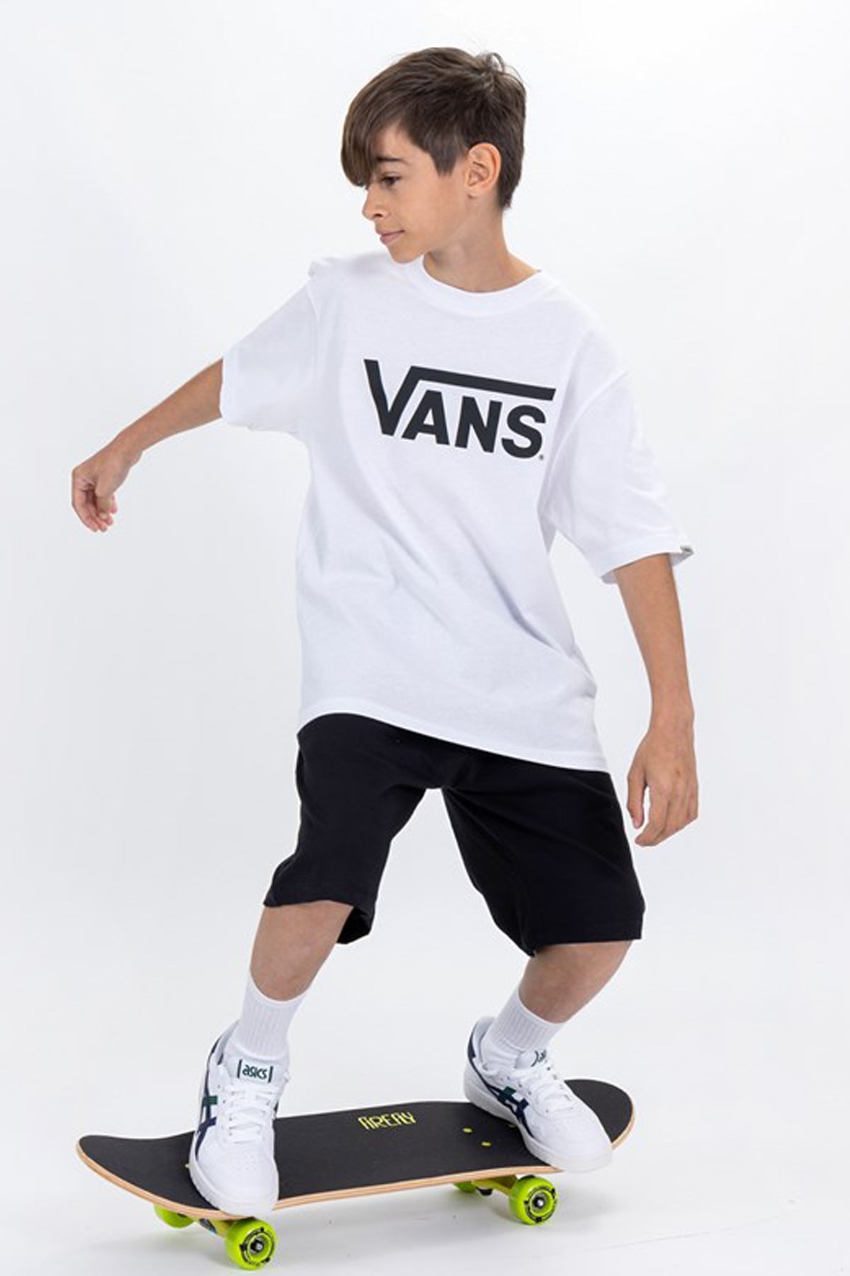 Vans Classic Vans-B Çocuk Tişört VN0A7Y47YB21 Beyaz