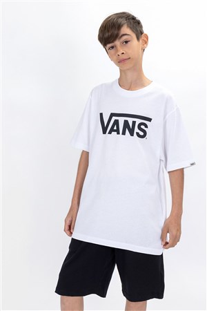 Vans Classic Vans-B Çocuk Tişört VN0A7Y47YB21 Beyaz