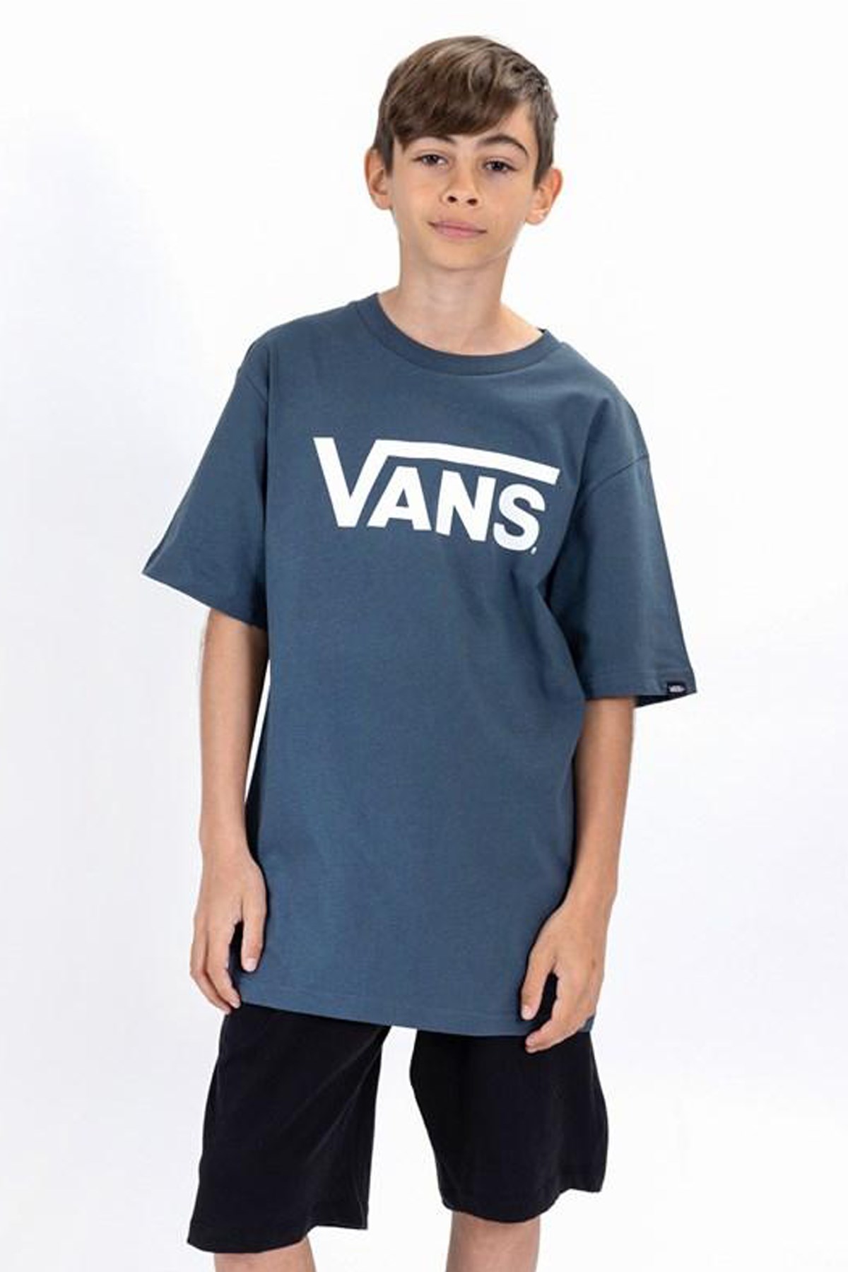 Vans Classic Vans-B Çocuk Tişört VN0A7Y47Z2X1 Mavi