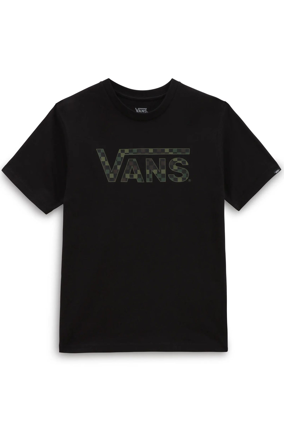 Vans Checkered Vans-B Çocuk Tişört VN0A7Y4DBLR1 Siyah