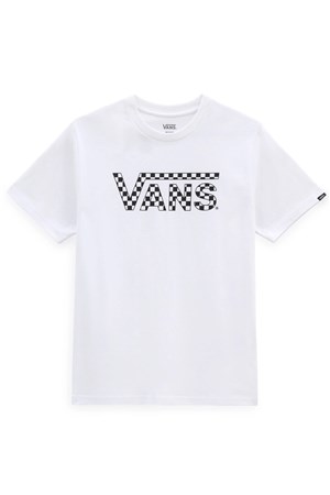 Vans Checkered Vans-B Çocuk Tişört VN0A7Y4DYB21 Beyaz