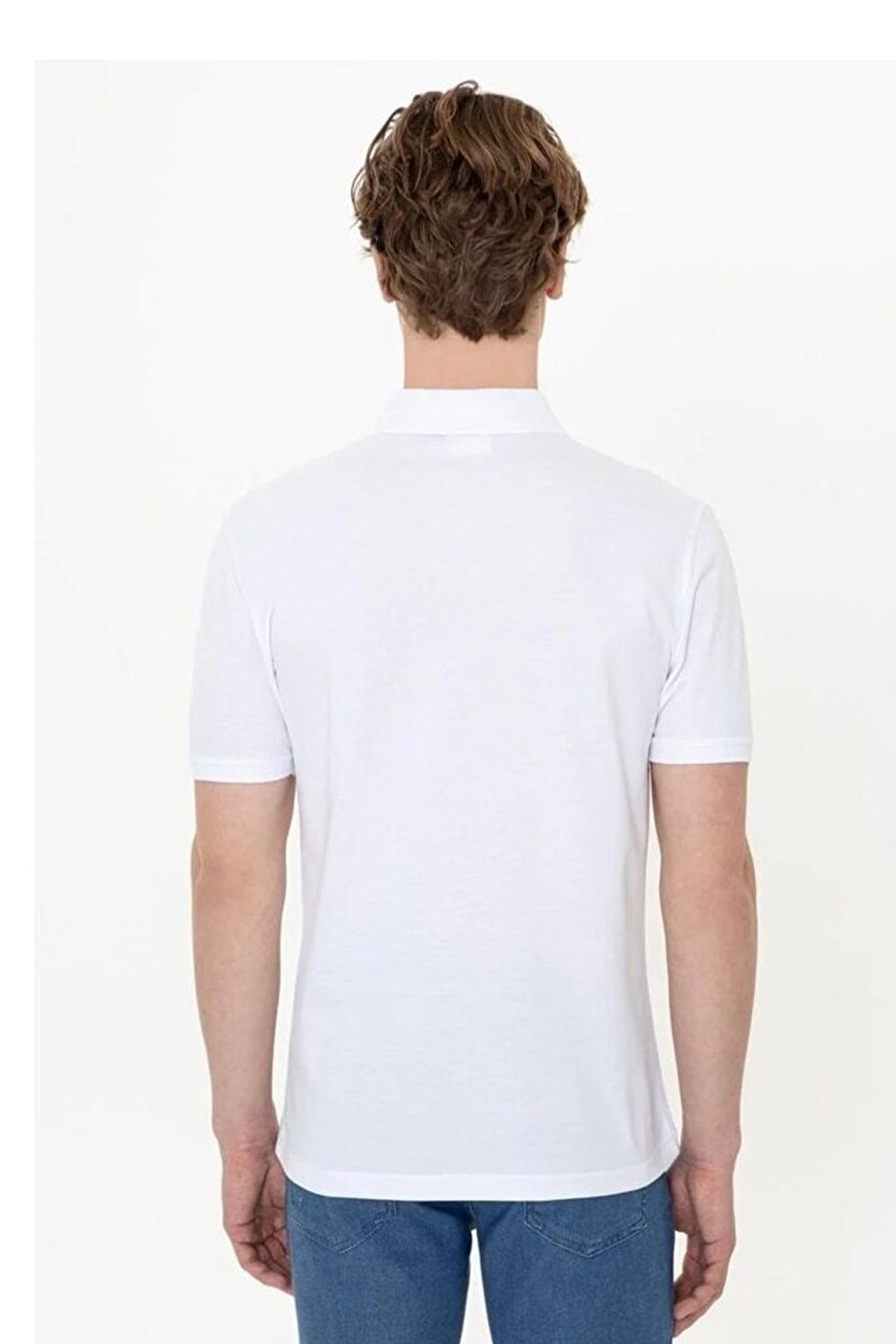 Us. Polo Assn. Erkek Tişört VR033 Beyaz