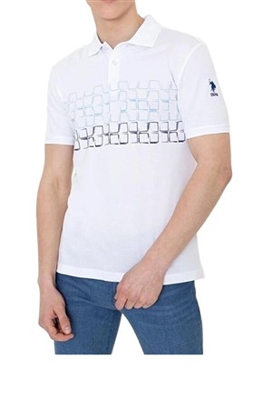Us. Polo Assn. Erkek Tişört VR033 Beyaz