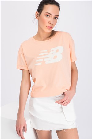 New Balance Kadın Tişört V-WTT807-FJI